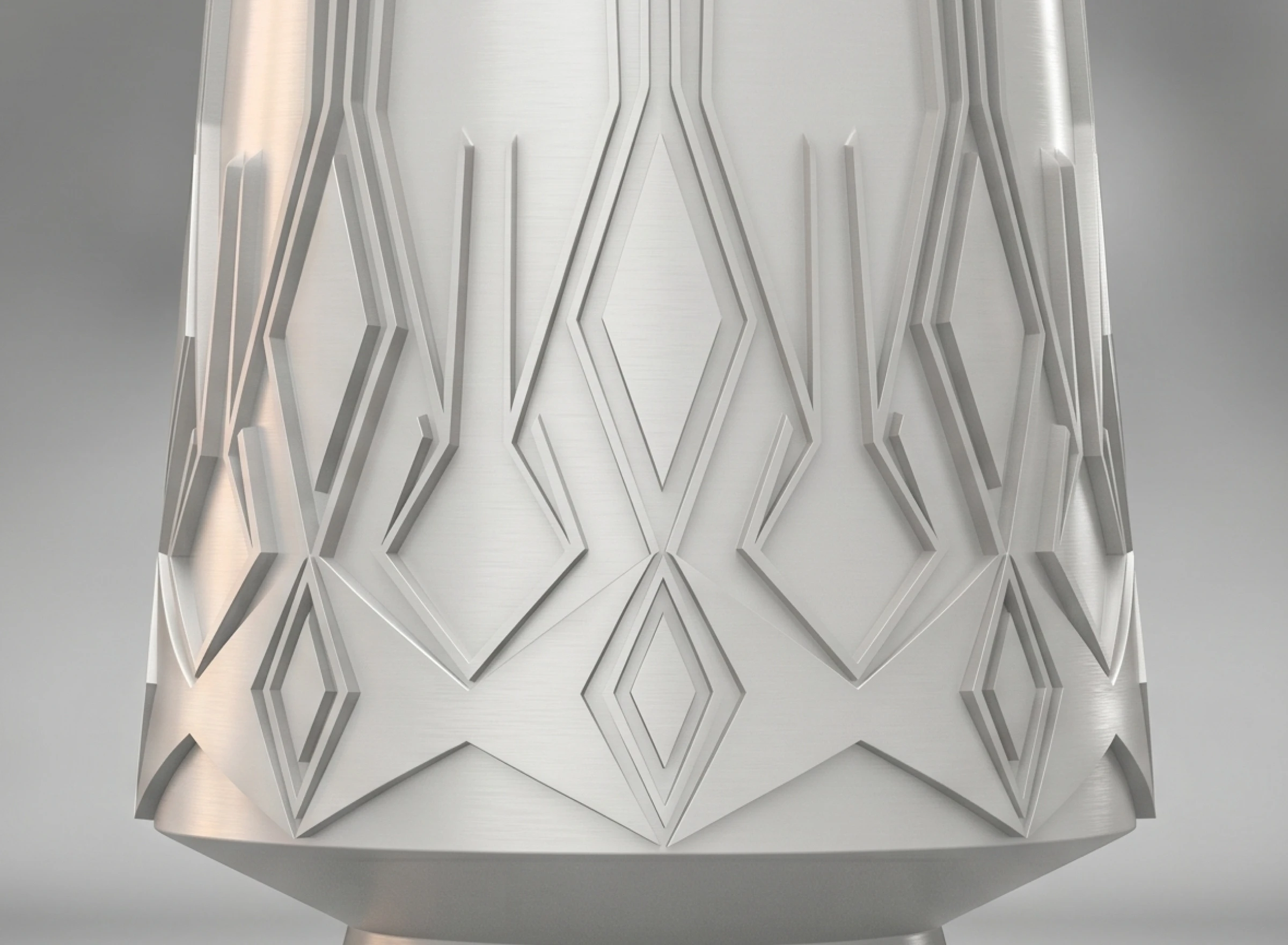 Geometric pattern on CAD model