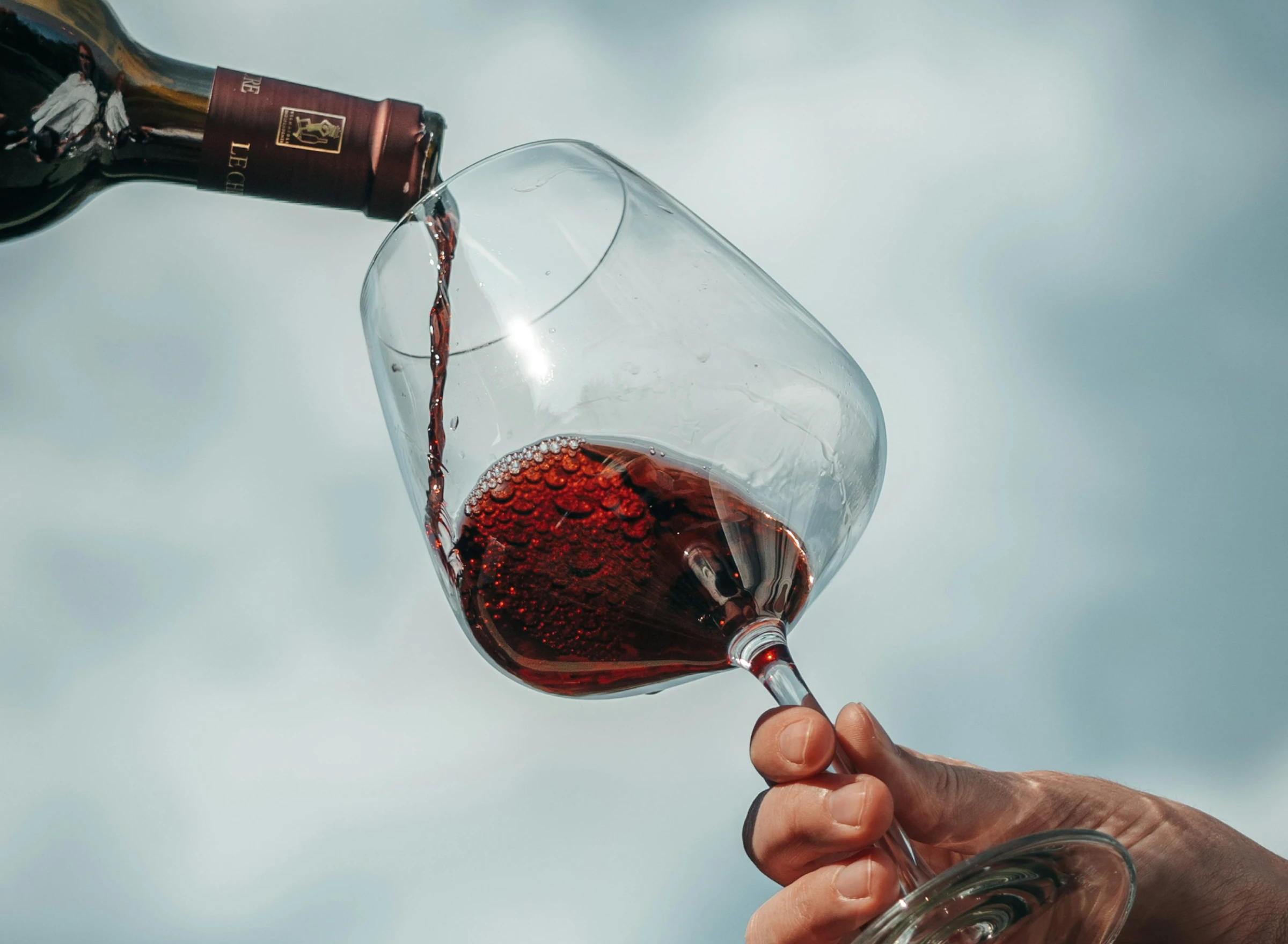 Wine pouring ritual