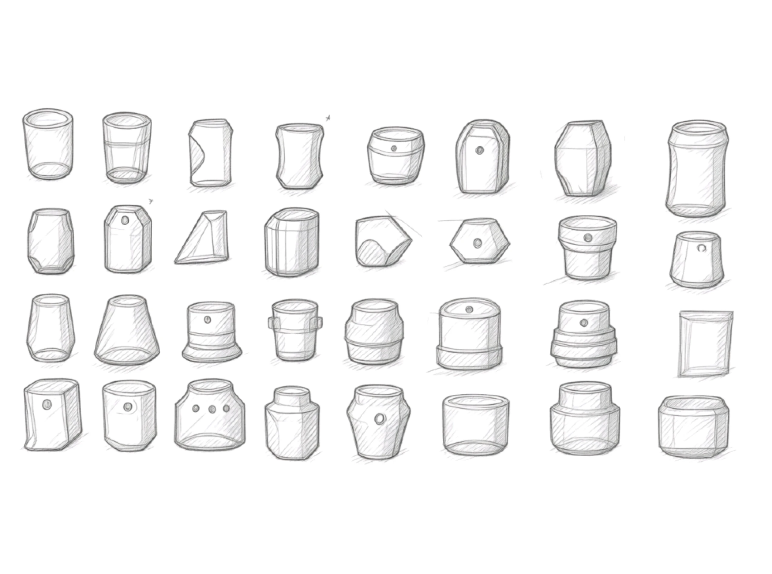 Form Exploration Sketches